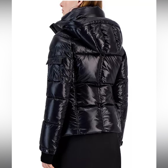 Kylie Jet Black Puffer Jacket S13 Size XL - Picture 2 of 4